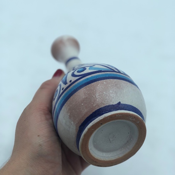 Mexican Hand-painted Vase - Picture 5 of 6